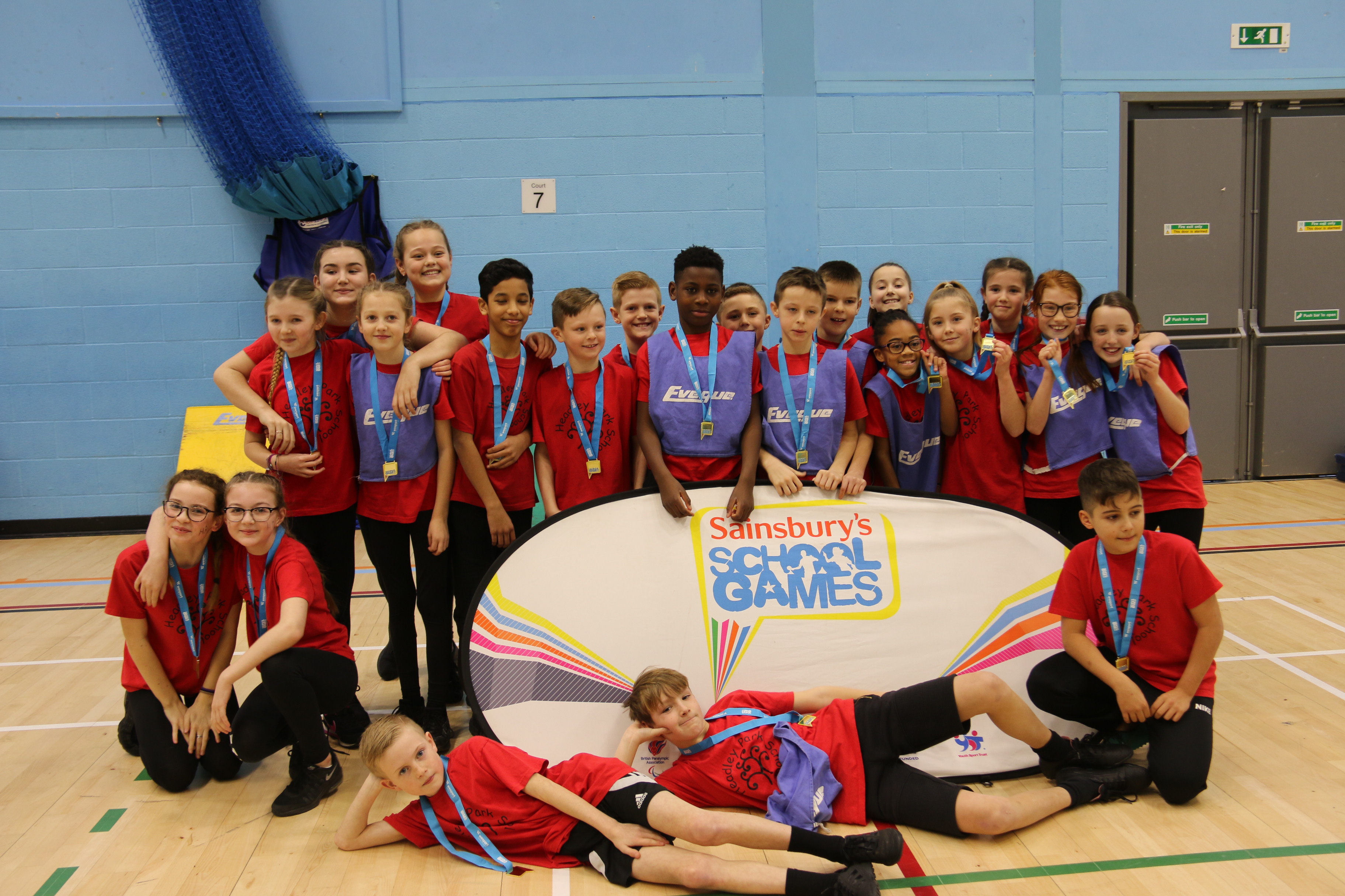 Primary Sportshall Winners – Headley Park