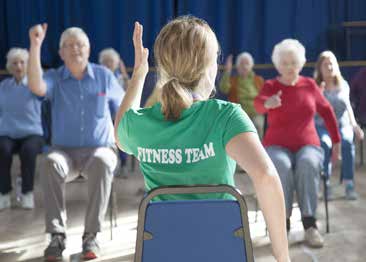 Staying Steady strength and balance classes leaflet